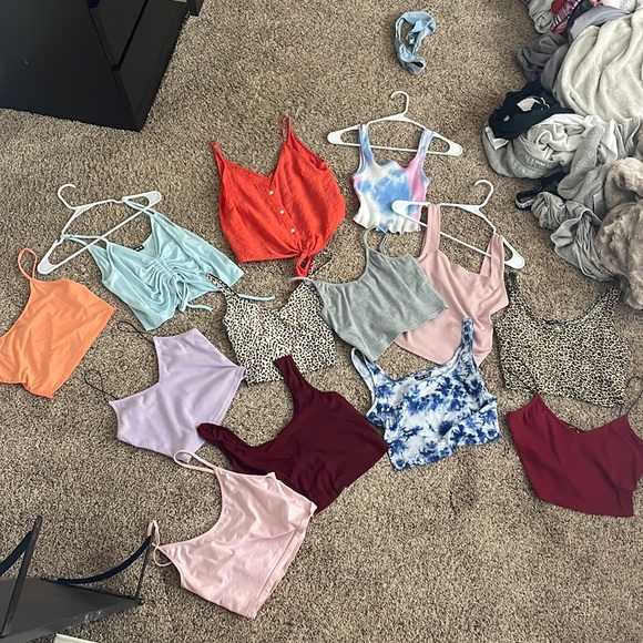 all size s/m tanks!!! from shien!! - Picture 1 of 5